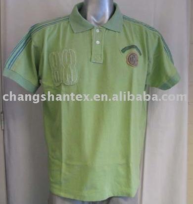 man's polo shirt