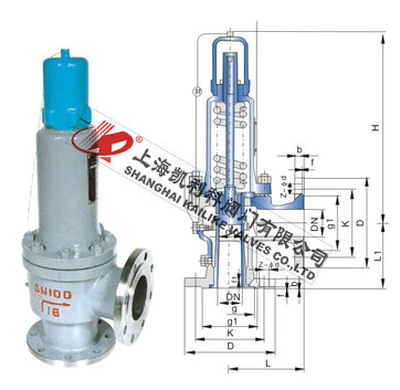 A41H、A41Y彈簧微啟封閉式安全閥